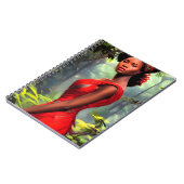 Safari Queen: Majestueuze Afrikaanse Vrouw Rode Ve Notitieboek (Linkerzijde)