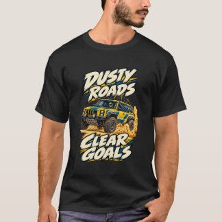 Safari Rally Stofwegen Duidelijke Doelen T-shirt