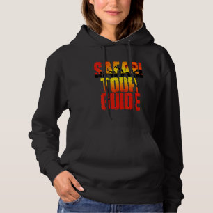 Safari Reisgids Kenia Tanzania Namibië Dier Sa Hoodie