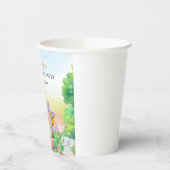 Safari Ride Jungle Fun Style Birthday Party Cups Papieren Bekers (Links)