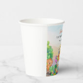 Safari Ride Jungle Fun Style Birthday Party Cups Papieren Bekers (Rechts)