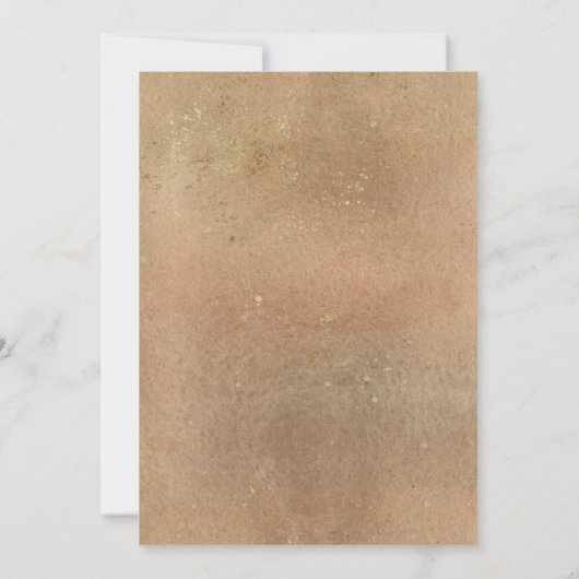 Safari Savanne Sahara Dieren Baby Shower per Post Kaart (Achterkant)