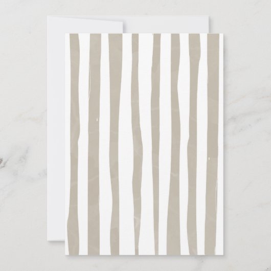 Safari Schattige Lion Wild One 1st Birthday Party Kaart (Achterkant)