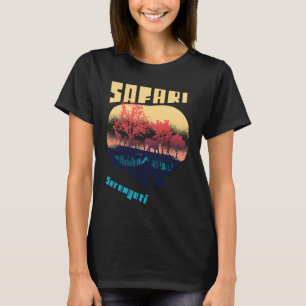Safari Serengeti National Park Africa Tanzania Big T-shirt