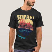Safari Serengeti National Park Africa Tanzania Big T-shirt (Voorkant)