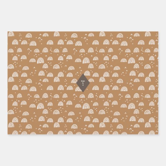 Safari-set van kind inpakpapier vel (Voorkant 2)