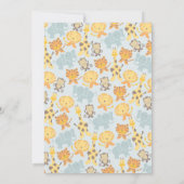 Safari Shower-uitnodiging Kaart (Achterkant)