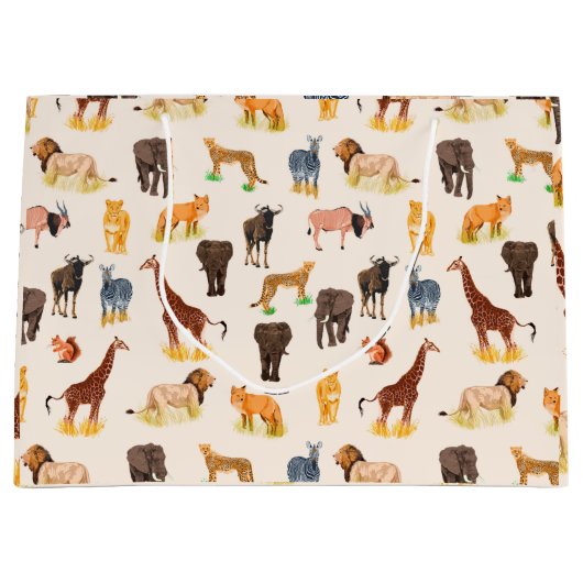 Safari Sightings Groot Cadeauzakje (Voorkant)