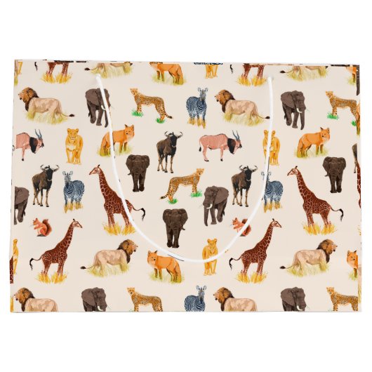 Safari Sightings Groot Cadeauzakje (Achterkant)