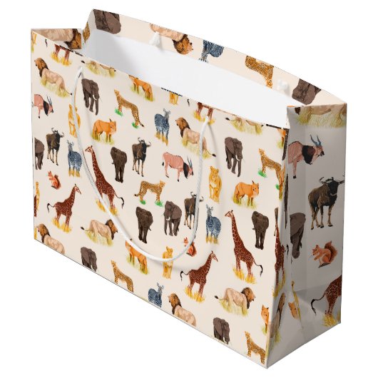 Safari Sightings Groot Cadeauzakje (Achterkant Gekanteld)
