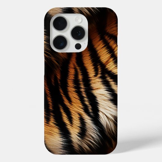 Safari Sinaasappel Black Tiger Case-Mate iPhone Case (Achterkant)