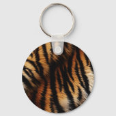 Safari Sinaasappel Black Tiger Sleutelhanger (Voorkant)