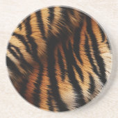 Safari Sinaasappel Black Tiger Zandsteen Onderzetter (Voorkant)