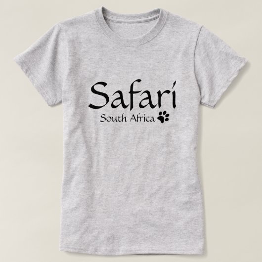 Safari South Africa T-Shirt (Design voorkant)