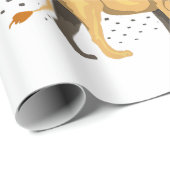 Safari Squad African Safari Animals Funny Zoo Anim Cadeaupapier (Rol Hoek)