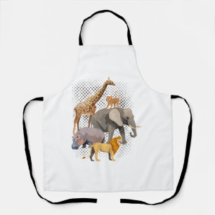 Safari Squad African Safari Animals Funny Zoo Anim Schort