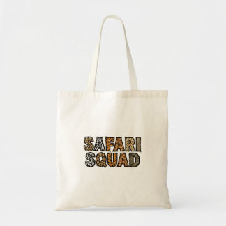 Safari Squad Dierenprint Dierentuin Keeper Bemanni Tote Bag