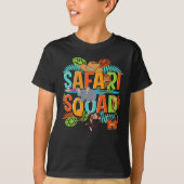 Safari Squad Zoo African Animals T-shirt (Voorkant)