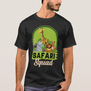 Safari Squad Zoo Dieren T-shirt
