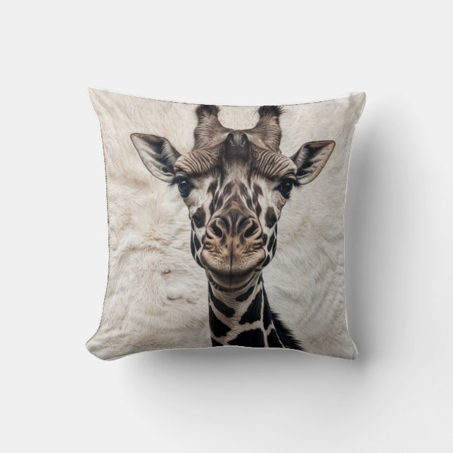Safari stijl: Giraffe Kilim Kussens (Voorkant)