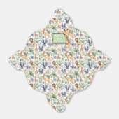 Safari stijl: oerwoud baby shower bedankdoosjes (Uitgevouwen)