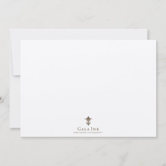 Safari Stripes Kaart (Achterkant)