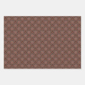 Safari Sunset Bohemian Star Herfst Mandala Art Dec Inpakpapier Vel (Voorkant 3)