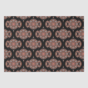 Safari Sunset Bohemian Star Herfst Mandala Retro 7 Tissuepapier