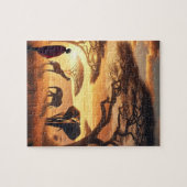 Safari Sunset Legpuzzel (Horizontaal)