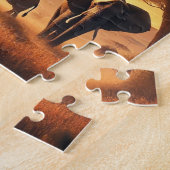 Safari Sunset Legpuzzel (Zijkant)