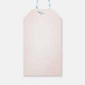 Safari Sweet Girl Floral Birthday  Cadeaulabel (Achterkant)