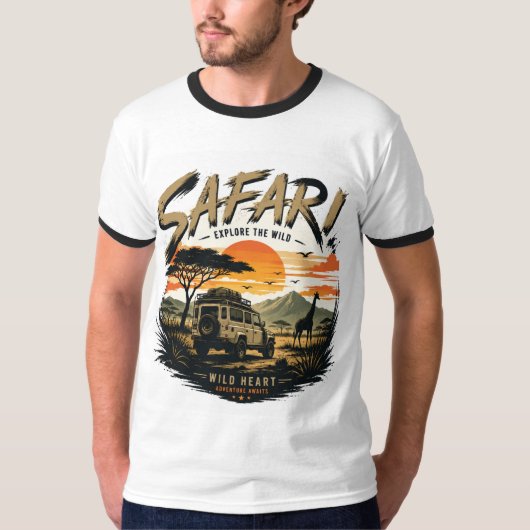 Safari T-Shirt (Voorkant)