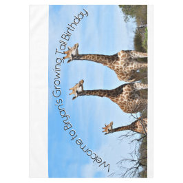 Safari Tafel Kunst 'Groeiend Groot' Tafelkleed