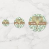 Safari Theenmaal Gewaardeerde dierentuin Partij Fo Confetti (Voorkanten)