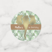 Safari Theenmaal Gewaardeerde dierentuin Partij Fo Confetti (Kleine voorkant)