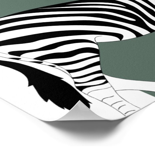 Safari Theenmaal Welkom Poster (Hoek)