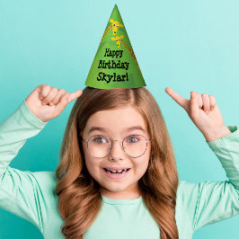 Safari thema verjaardag- giraffen feesthoedjes