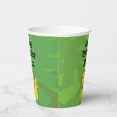 Safari thema verjaardag - leeuw papieren beker (Rechts)