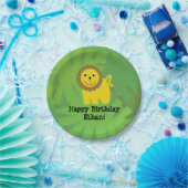 Safari thema verjaardag papieren bordje (Feest)