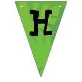 Safari thema verjaardag vlaggetjes (Tweede vlag)