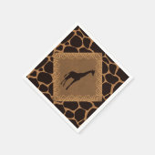 Safari Theme Giraffe Servet (Hoek)
