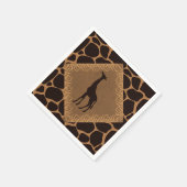Safari Theme Giraffe Servetten (Hoek)