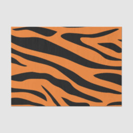 Safari Tiger Pattern Tissuepapier