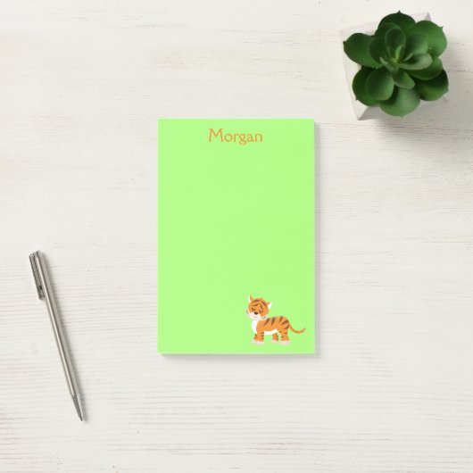 Safari Tiger Post-it® Notes (Kantoor)