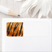 Safari Tiger Stripes Print Etiket (Insitu)