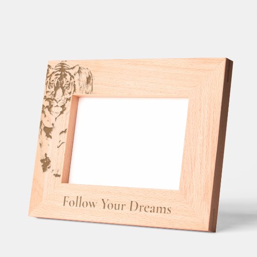 safari-tijger gegraveerde lijstjes (Links)