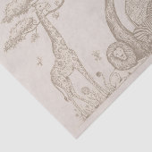 Safari Toile, Neutral Baby Wild Boho Adventure Tissuepapier (Detail)
