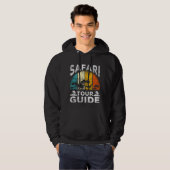 Safari Tour Guide Wilderness Animal Adventure Hoodie (Voorkant volledig)