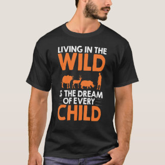 Safari Tourist Wild Animals Safari T-shirt