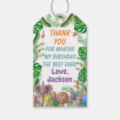 Safari Tropical Gift Labels Cadeaulabel (Voorkant)